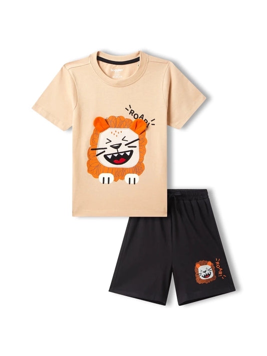 Lion Boys Shorts Set - Huggler