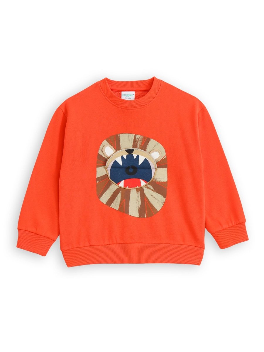 Lion Boys Sweatshirt - Huggler