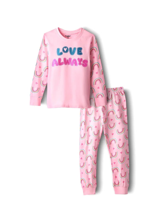 Love Always Girls Pajama Set - Huggler