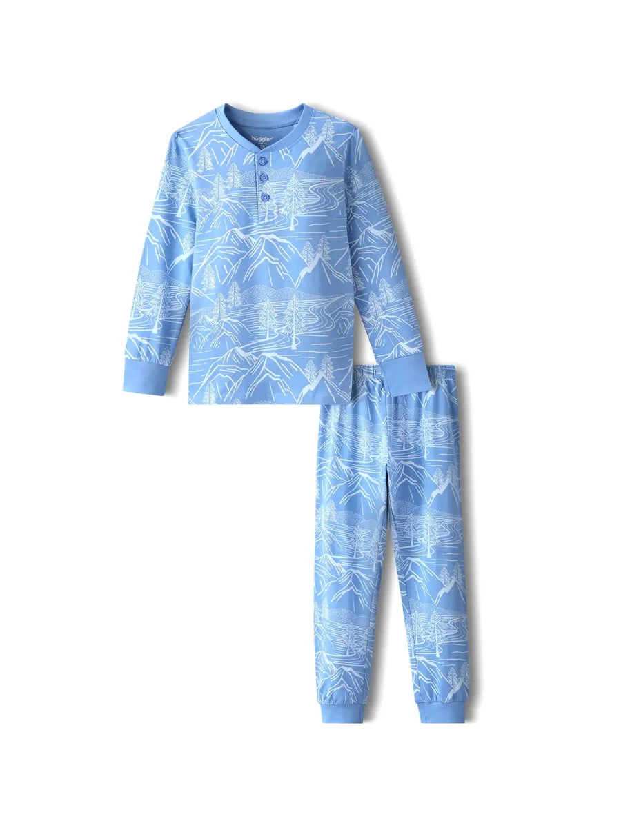 Mighty Mountains Boys Pajama Set - Huggler
