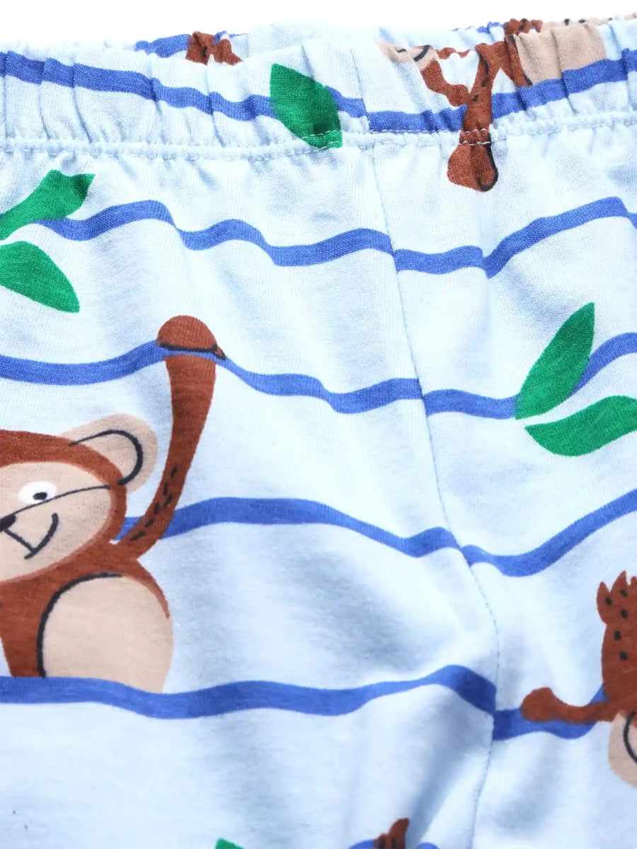 Monkey Swing Boys Pajama Set - Huggler