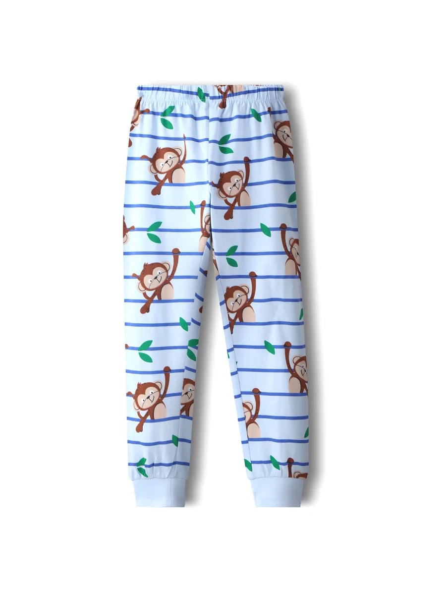 Monkey Swing Boys Pajama Set - Huggler