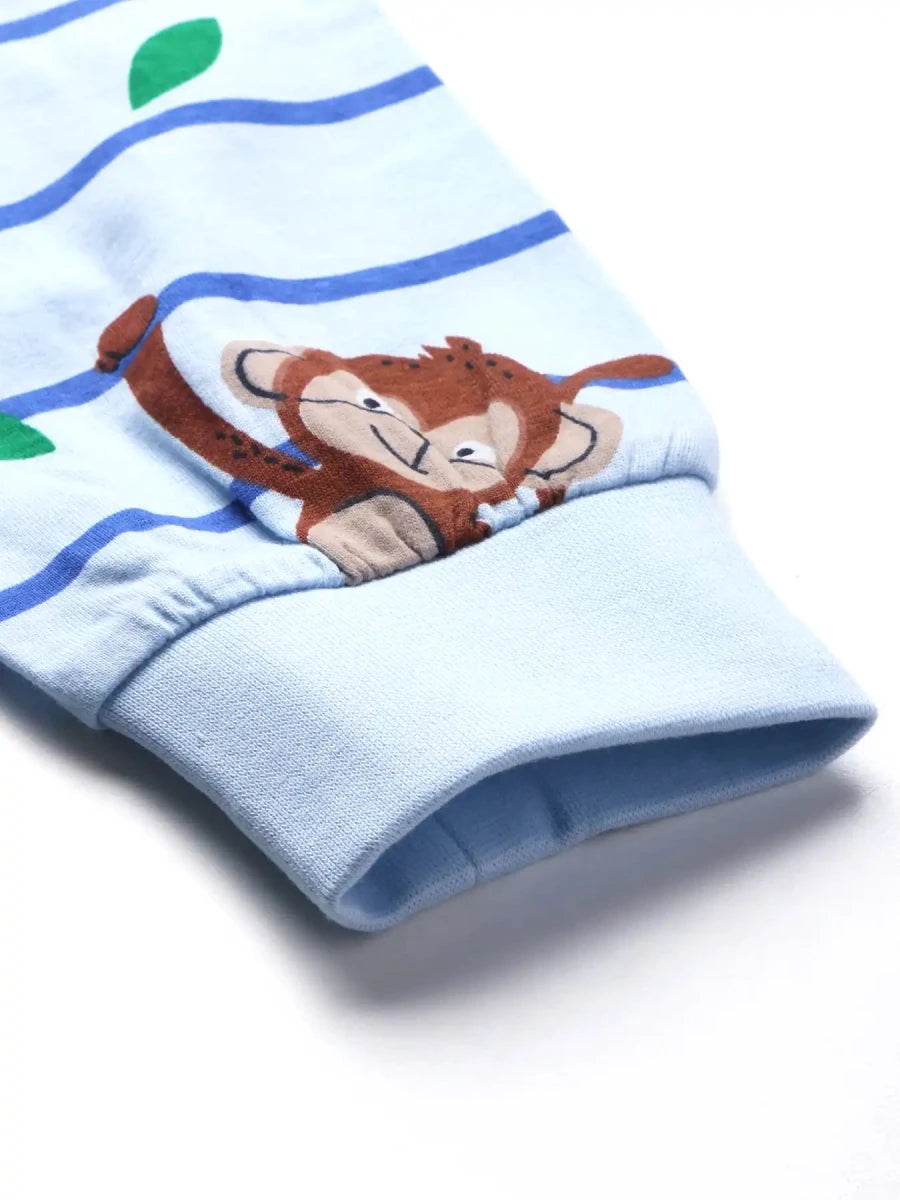 Monkey Swing Boys Pajama Set - Huggler