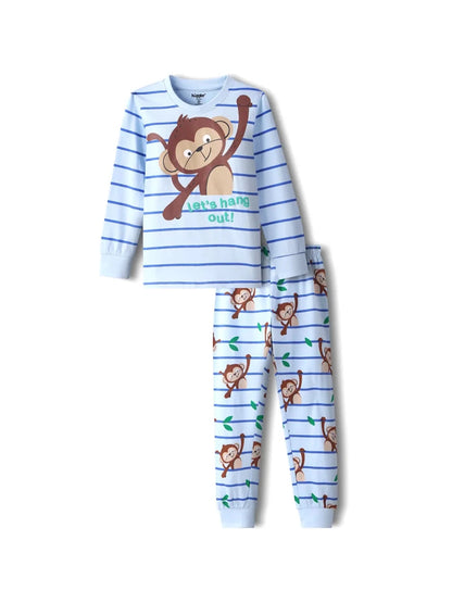Monkey Swing Boys Pajama Set - Huggler