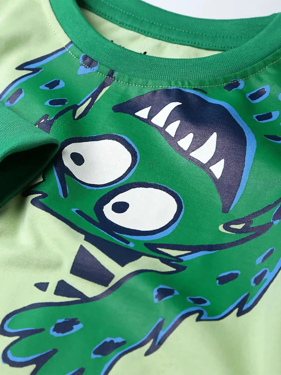 Monsters Boys Pajama Set - Huggler