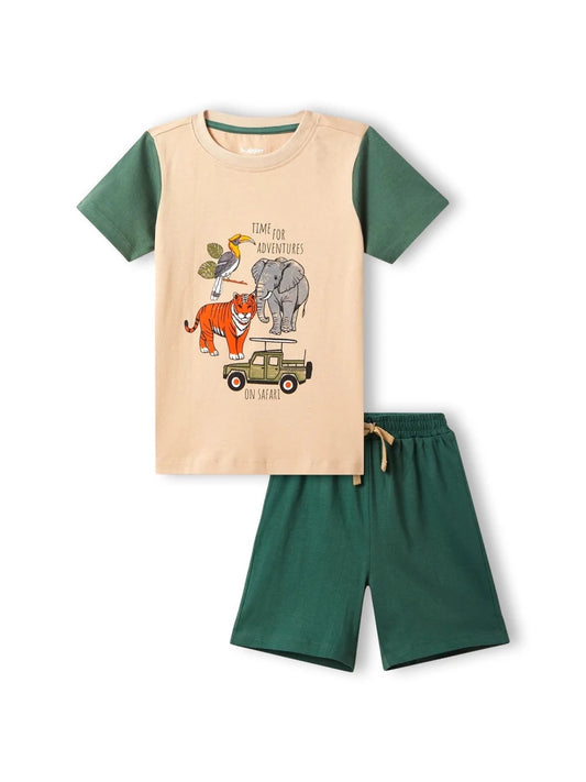 On Safari Boys Shorts Set - Huggler