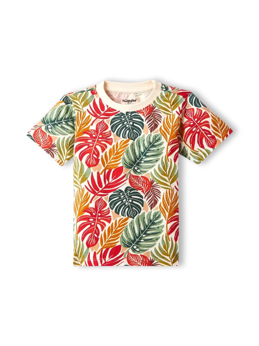 Palm Leaves Boys Shorts Set - Huggler