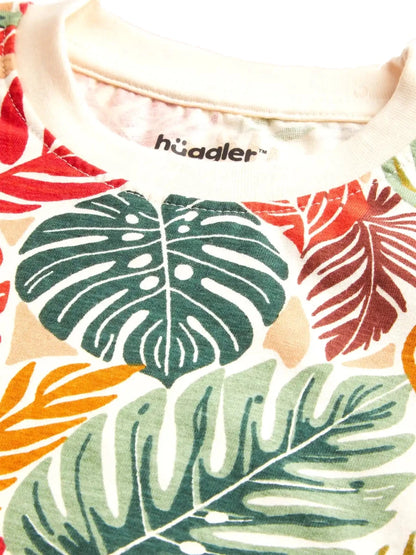 Palm Leaves Boys Shorts Set - Huggler