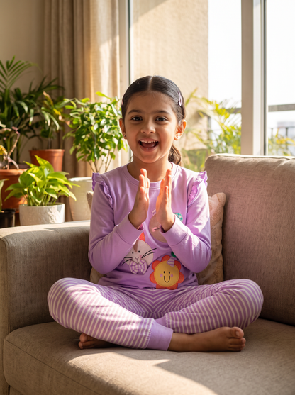 Party Friends Girls PJ Set - Huggler