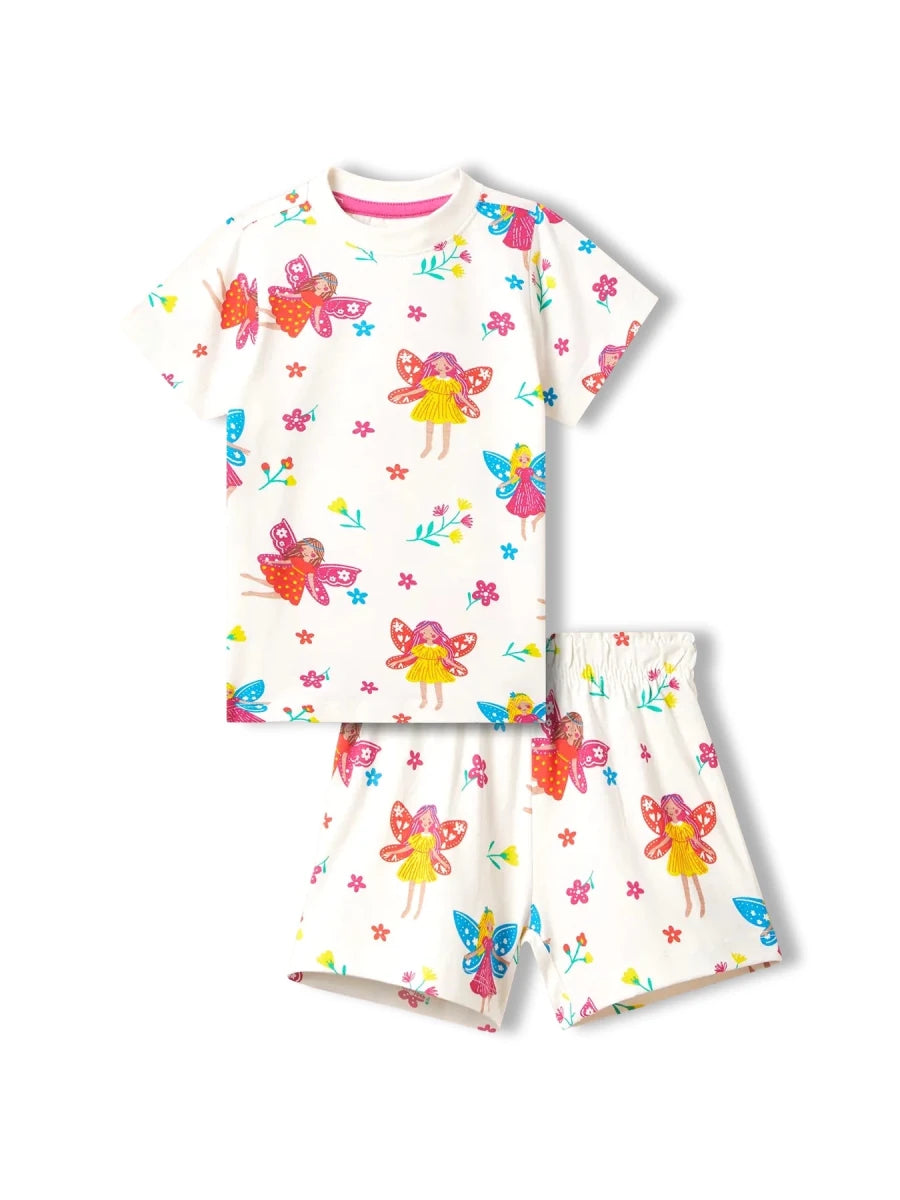 Pretty Fairy Girls Shorts Set - Huggler