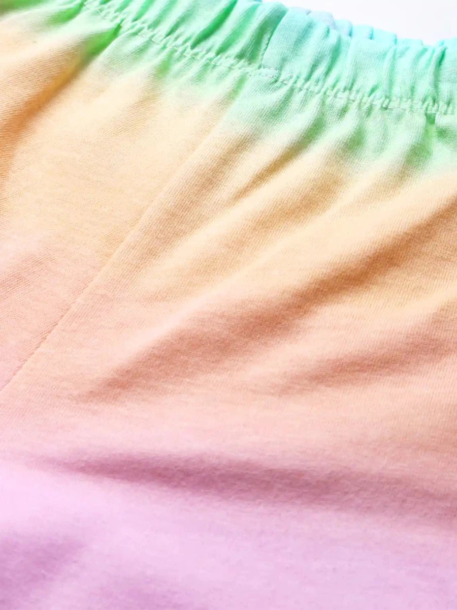 Rainbow Cat Girls Pajama Set - Huggler