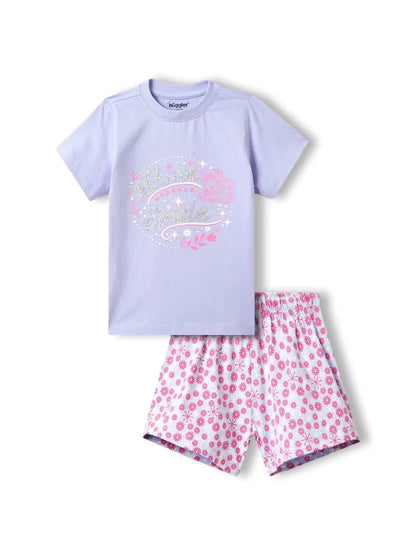 Shine & Smile Girls Shorts Set - Huggler