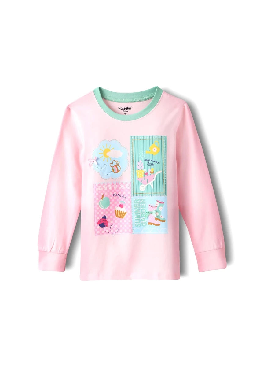 Summer Garden Girls Pajama Set - Huggler