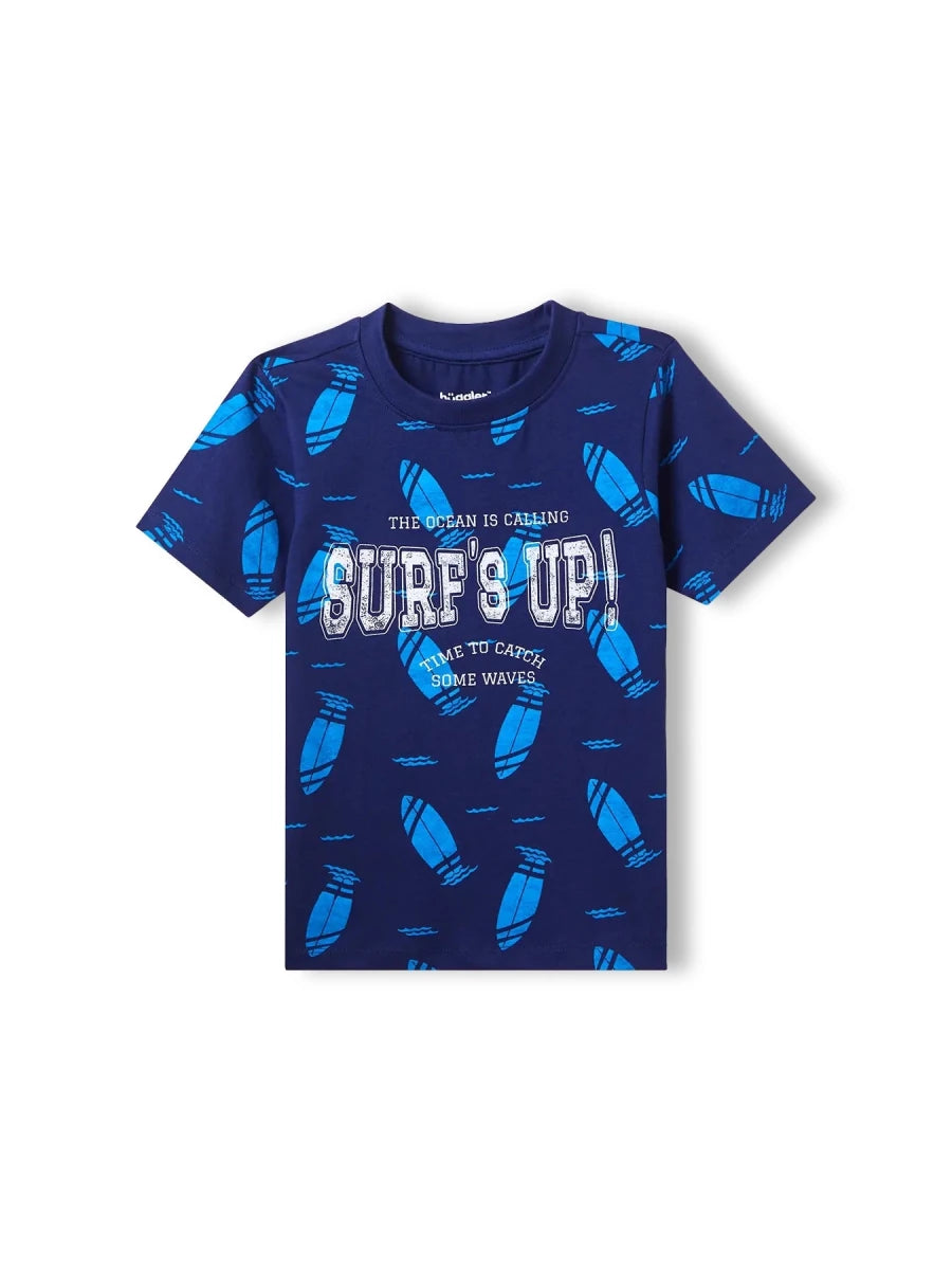 Surfs Up Boys Shorts Set - Huggler