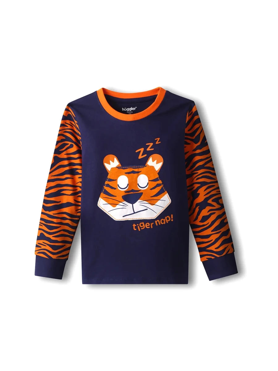 Tiger Nap Boys Pajama Set - Huggler