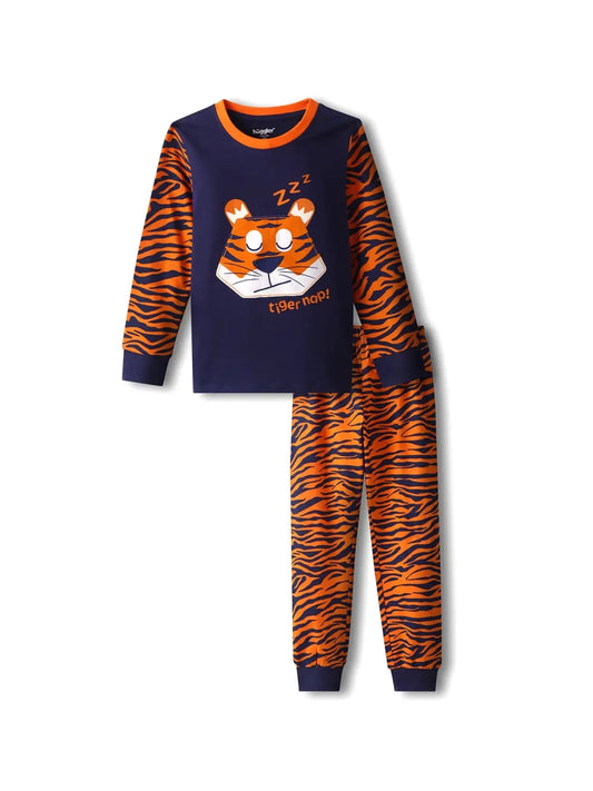 Tiger Nap Boys Pajama Set - Huggler