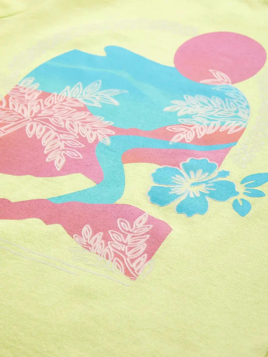 Tropical Girl Girls Shorts Set - Huggler