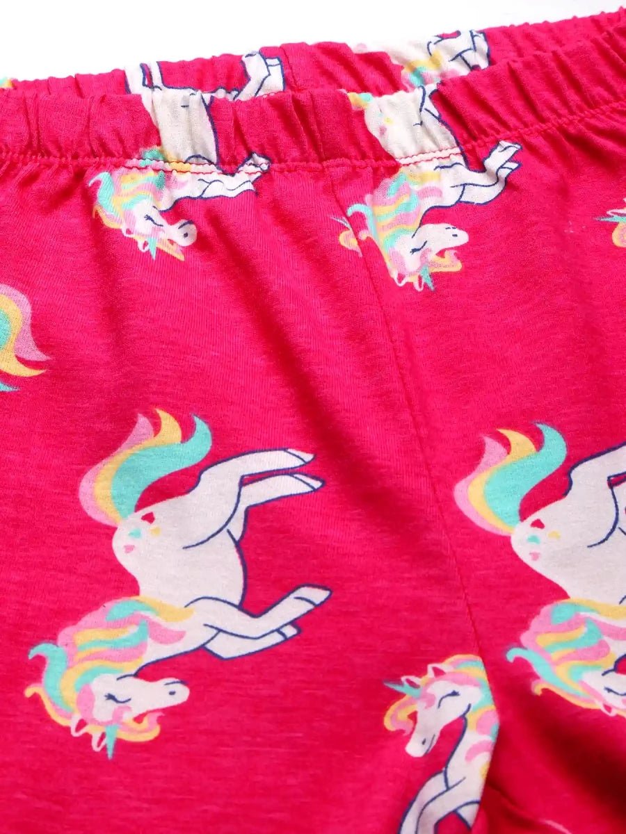 Unicorn Girls Pajama Set - Huggler