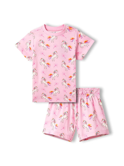 Unicorn Magic Girls Shorts Set - Huggler