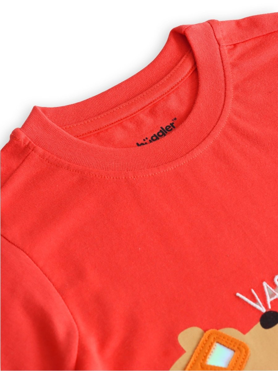 Vacay Bear Boys T Shirt - Huggler