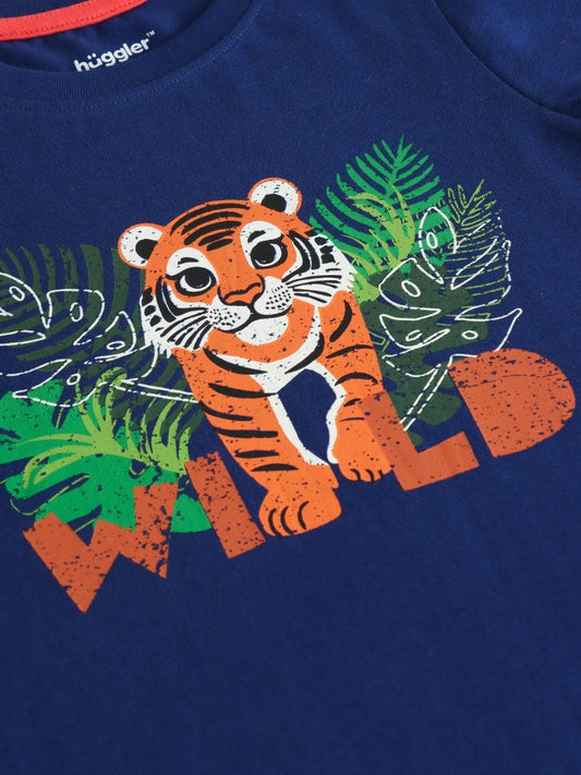 Wild Tiger Boys T Shirt - Huggler